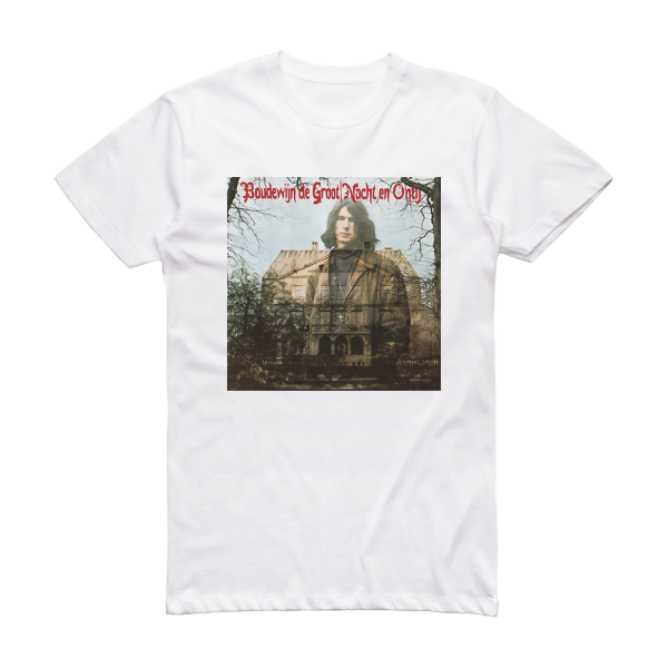 Boudewijn de Groot Nacht En Ontij Album Cover T-Shirt White