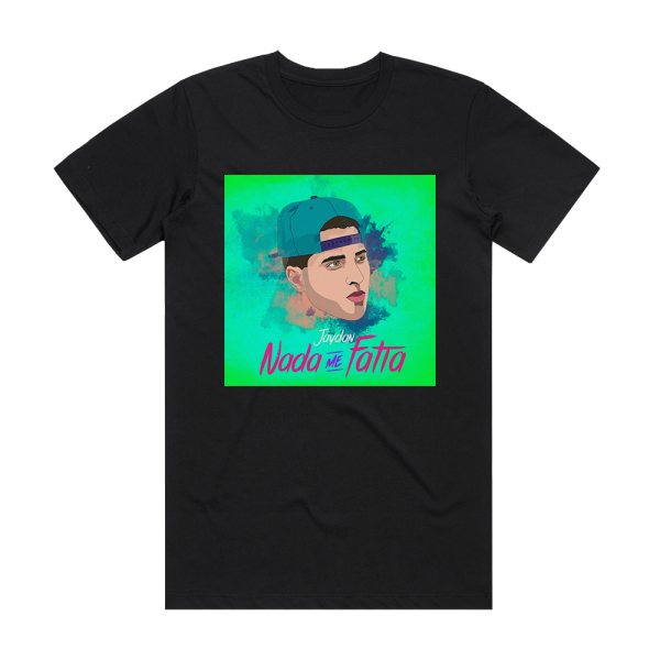 Jaydan Nada Me Falta Album Cover T-Shirt Black
