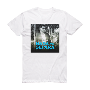 Jaydan Nada Me Separa Album Cover T-Shirt White