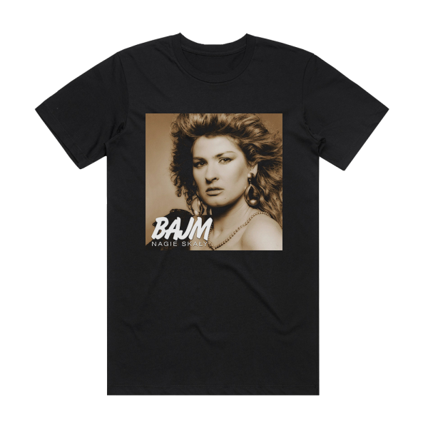 Bajm Nagie Skay Album Cover T-Shirt Black