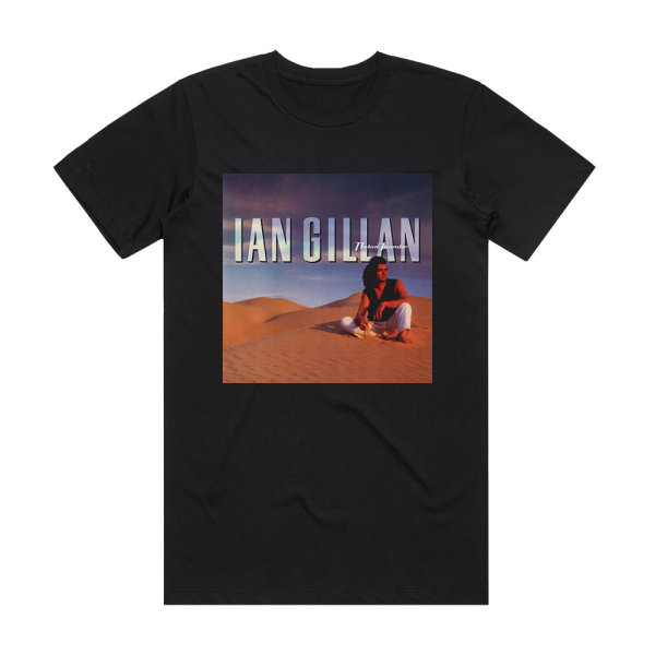 Gillan Naked Thunder Album Cover T-Shirt Black