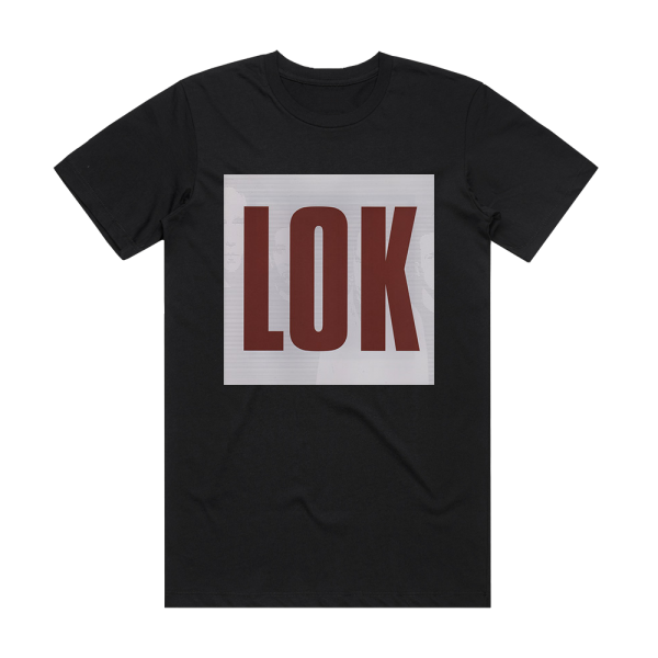 LOK Naken Blstrad Och Skitsur Album Cover T-Shirt Black
