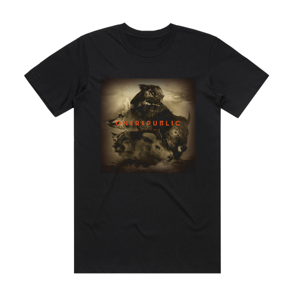 OneRepublic Native 1 Album Cover T-Shirt Black