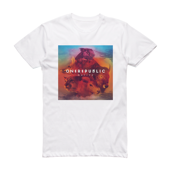 OneRepublic Native 2 Album Cover T-Shirt White