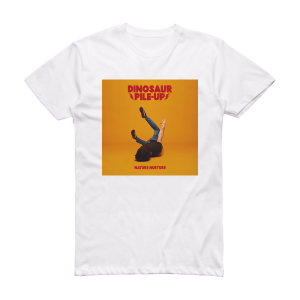 Dinosaur Pile-Up Nature Nurture Album Cover T-Shirt White
