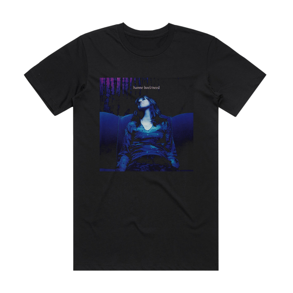 Hanne Boel Need Album Cover T-Shirt Black