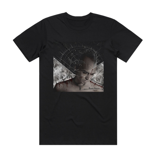 Black Heaven Negativ Album Cover T-Shirt Black