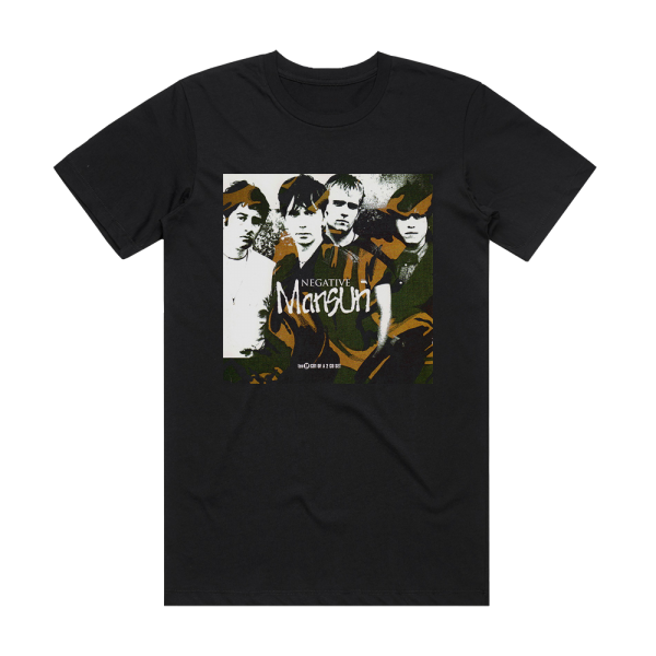 Mansun Negative Album Cover T-Shirt Black