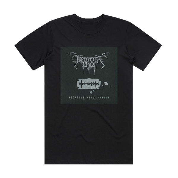 Forgotten Tomb Negative Megalomania 2 Album Cover T-Shirt Black