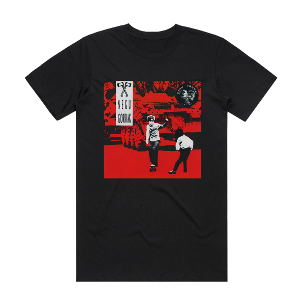 Negu Gorriak Negu Gorriak Album Cover T-Shirt Black