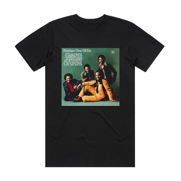 Gladys Knight and The Pips Neither One Of Us Album Cover T-Shirt Black