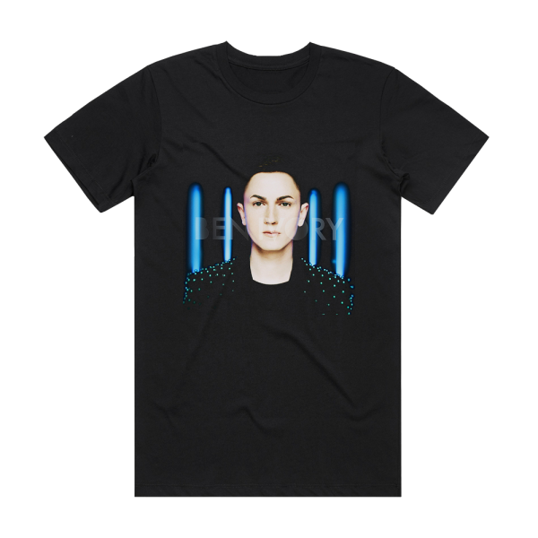 Ben Ivory Neon Cathedral Album Cover T-Shirt Black