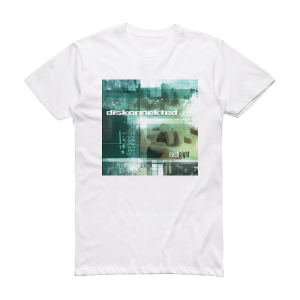 Diskonnekted Neon Night Album Cover T-Shirt White