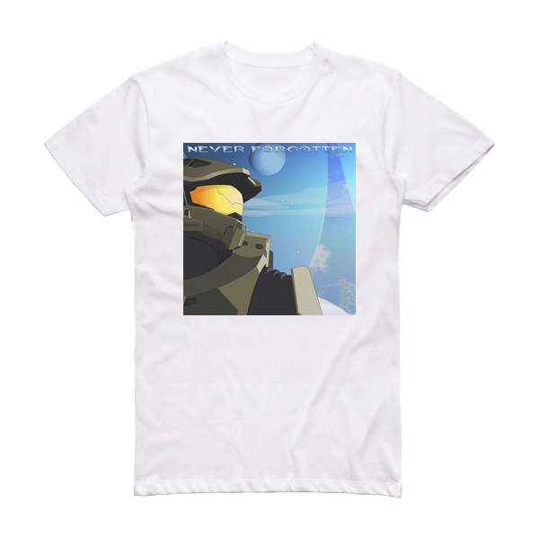 Approaching Nirvana Never Forgotten Album Cover T-Shirt White