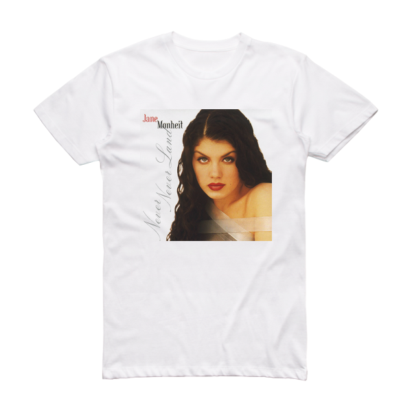 Jane Monheit Never Never Land Album Cover T-Shirt White