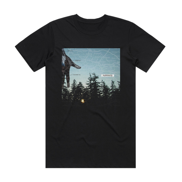 Narrows New Distances Album Cover T-Shirt Black