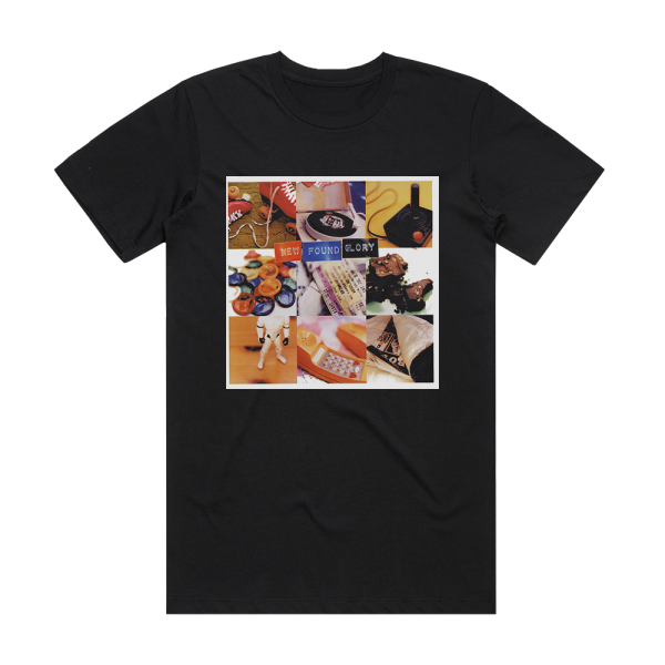 New Found Glory New Found Glory Album Cover T-Shirt Black