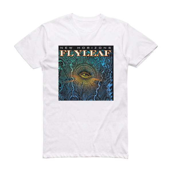 Flyleaf New Horizons 1 Album Cover T-Shirt White