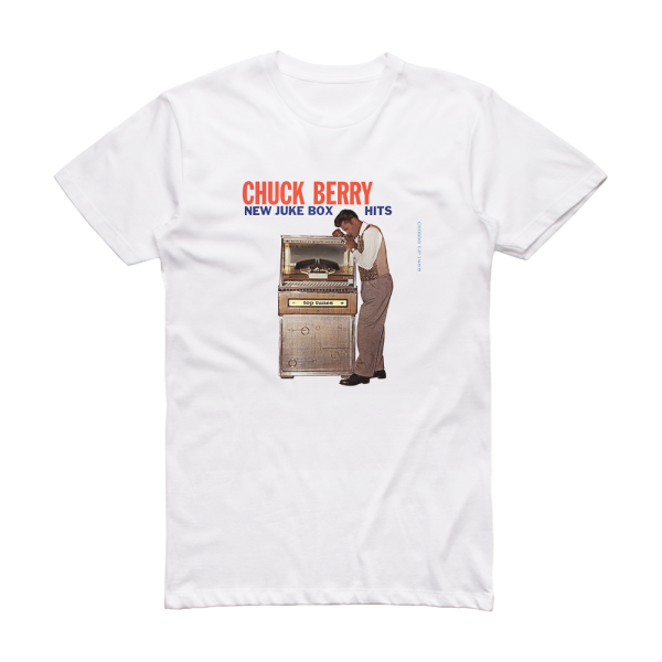 Chuck Berry New Juke Box Hits Album Cover T-Shirt White