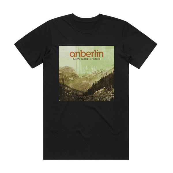 Anberlin New Surrender Album Cover T-Shirt Black