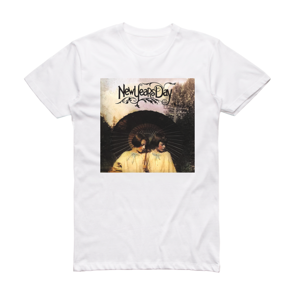 New Years Day New Years Day Album Cover T-Shirt White