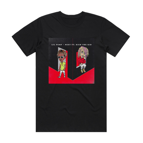 Lil Pump Next Album Cover T-Shirt Black