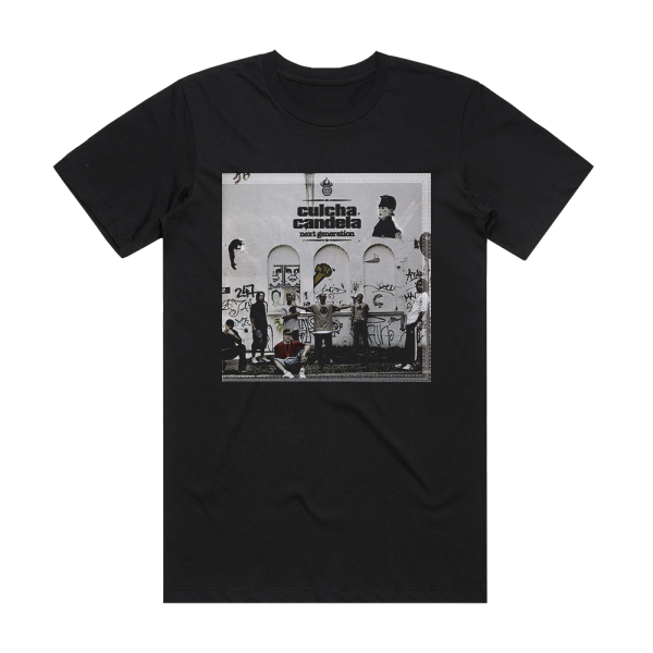 Culcha Candela Next Generation Album Cover T-Shirt Black