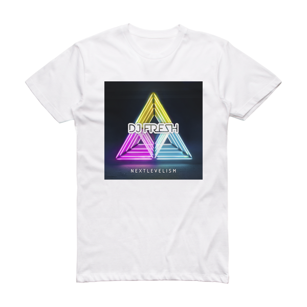 DJ Fresh Nextlevelism Album Cover T-Shirt White