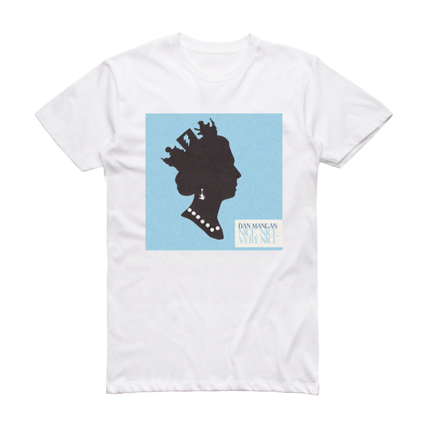 Dan Mangan Nice Nice Very Nice Album Cover T-Shirt White