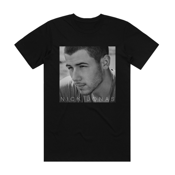 Nick Jonas Nick Jonas Album Cover T-Shirt Black