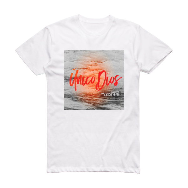 Aliento Nico Dios Album Cover T-Shirt White