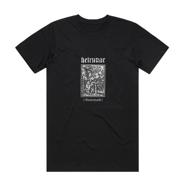 Helrunar Niederkunfft Album Cover T-Shirt Black