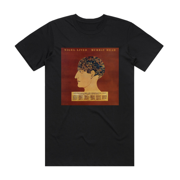 Murray Head Nigel Lived Album Cover T-Shirt Black