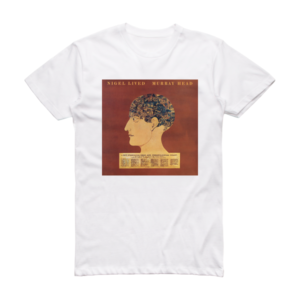 Murray Head Nigel Lived Album Cover T-Shirt White