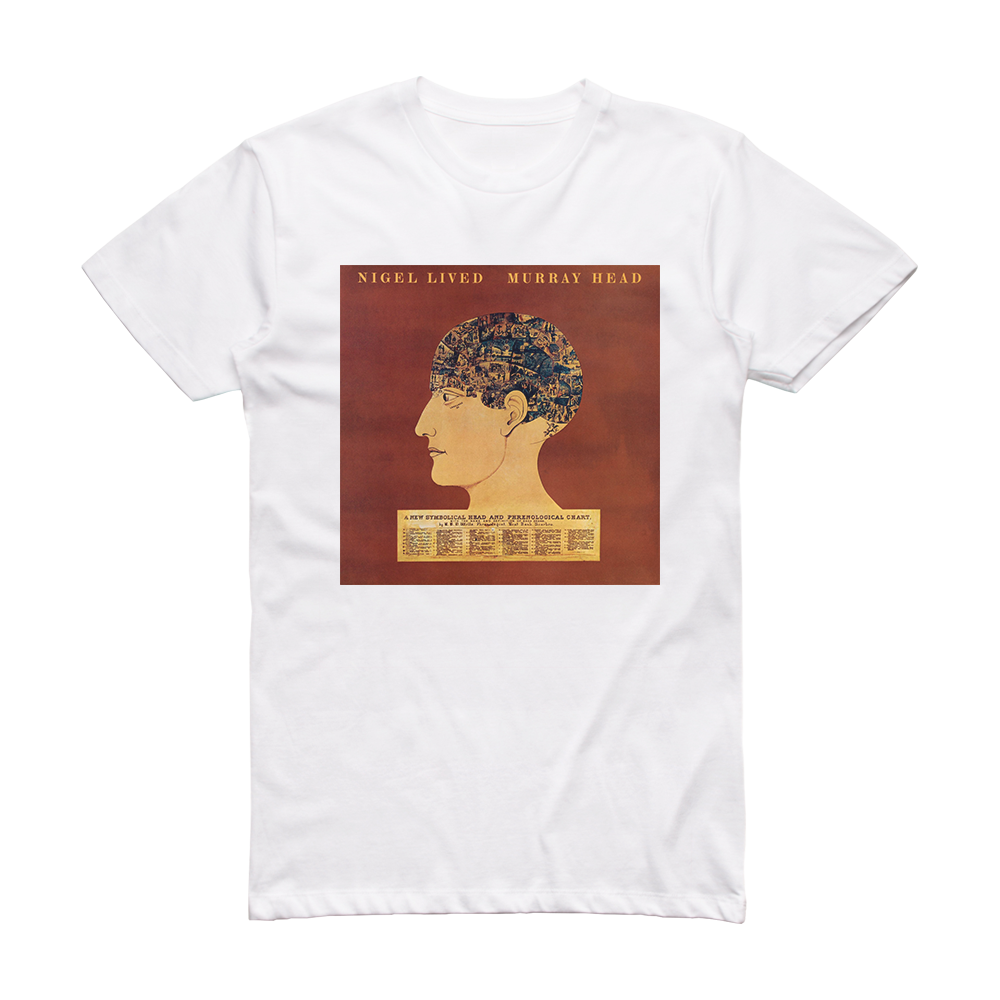 Murray Head Nigel Lived Album Cover T-Shirt White – ALBUM COVER T-SHIRTS