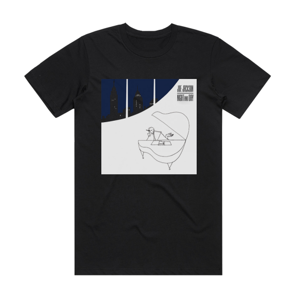 Joe Jackson Night And Day 2 Album Cover T-Shirt Black