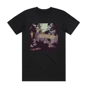 Cuushe Night Lines Album Cover T-Shirt Black