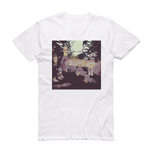 Cuushe Night Lines Album Cover T-Shirt White