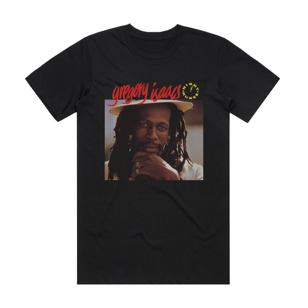 Gregory Isaacs Night Nurse Album Cover T-Shirt Black