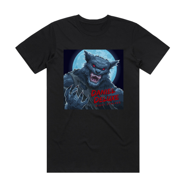 Daniel Deluxe Night Stalker Ep Album Cover T-Shirt Black