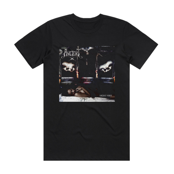 Ancient Night Visit Album Cover T-Shirt Black