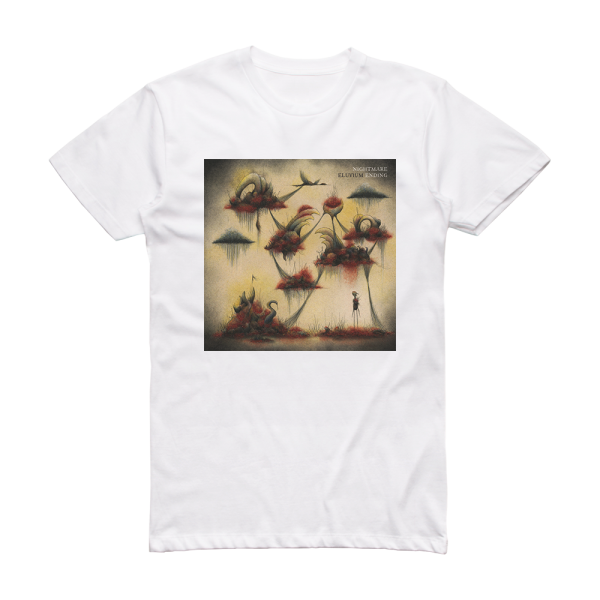 Eluvium Nightmare Ending Album Cover T-Shirt White