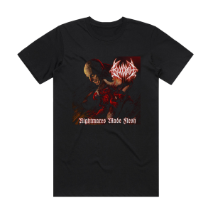 Bloodbath Nightmares Made Flesh 2 Album Cover T-Shirt Black