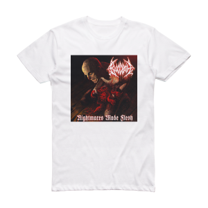 Bloodbath Nightmares Made Flesh 2 Album Cover T-Shirt White