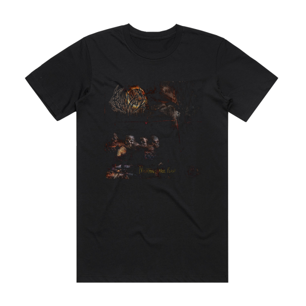 Bloodbath Nightmares Made Flesh 3 Album Cover T-Shirt Black