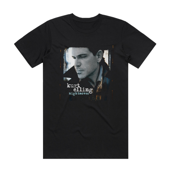 Kurt Elling Nightmoves Album Cover T-Shirt Black