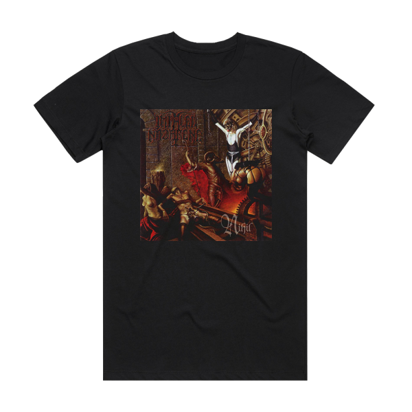 Impaled Nazarene Nihil Album Cover T-Shirt Black