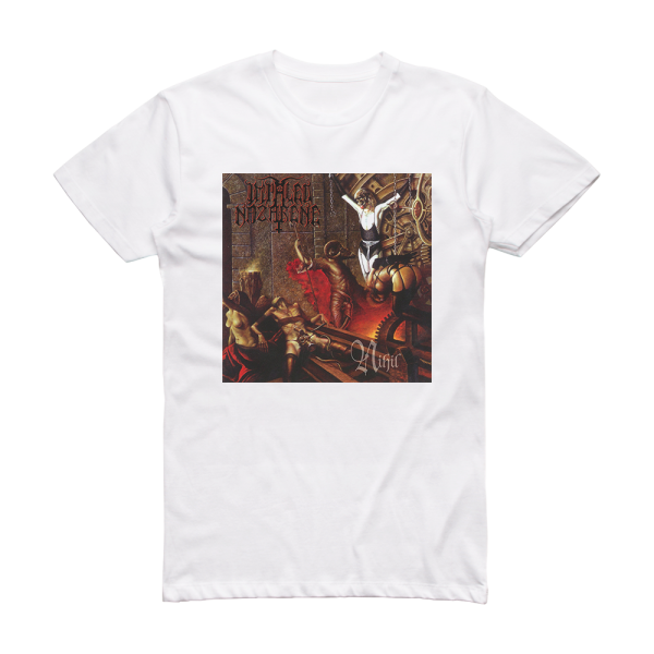 Impaled Nazarene Nihil Album Cover T-Shirt White