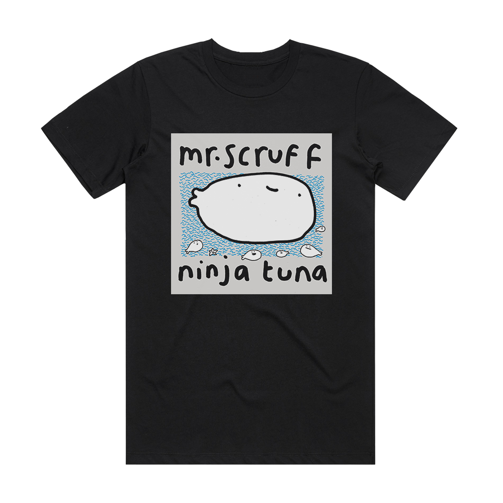 Mr Scruff Ninja Tuna Album Cover T-Shirt Black – ALBUM COVER T-SHIRTS