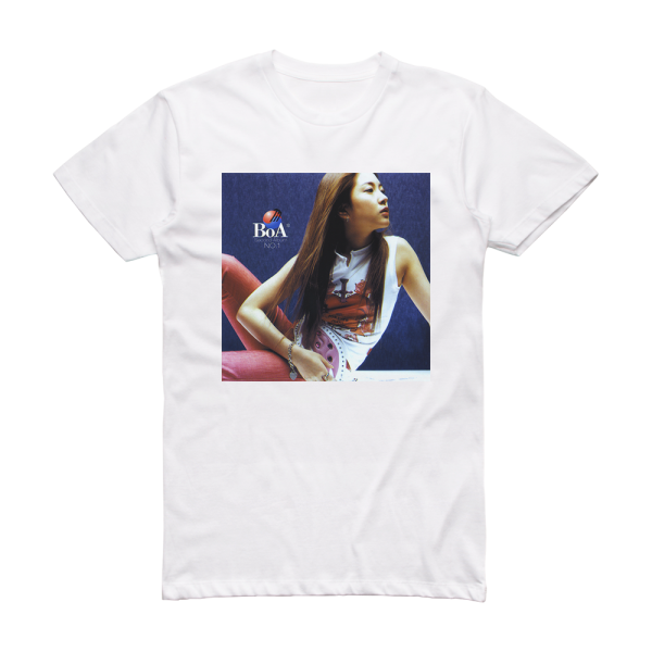 BoA No 1 Album Cover T-Shirt White